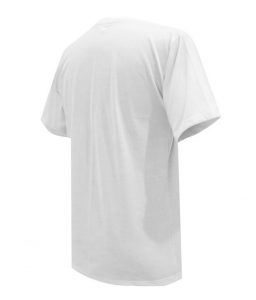 CAMISETA ALGODON CUELLO EN V - BLANCA - Imagen 2