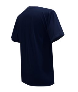 CAMISETA ALGODON/ELASTANO CUELLO EN V - AZUL MARINO - Imagen 2
