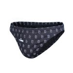 TANGA ESTAMPADA AZUL MARINO